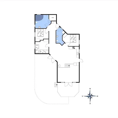 Tatil Evi Bv104-blavand-kringsvej-2 *